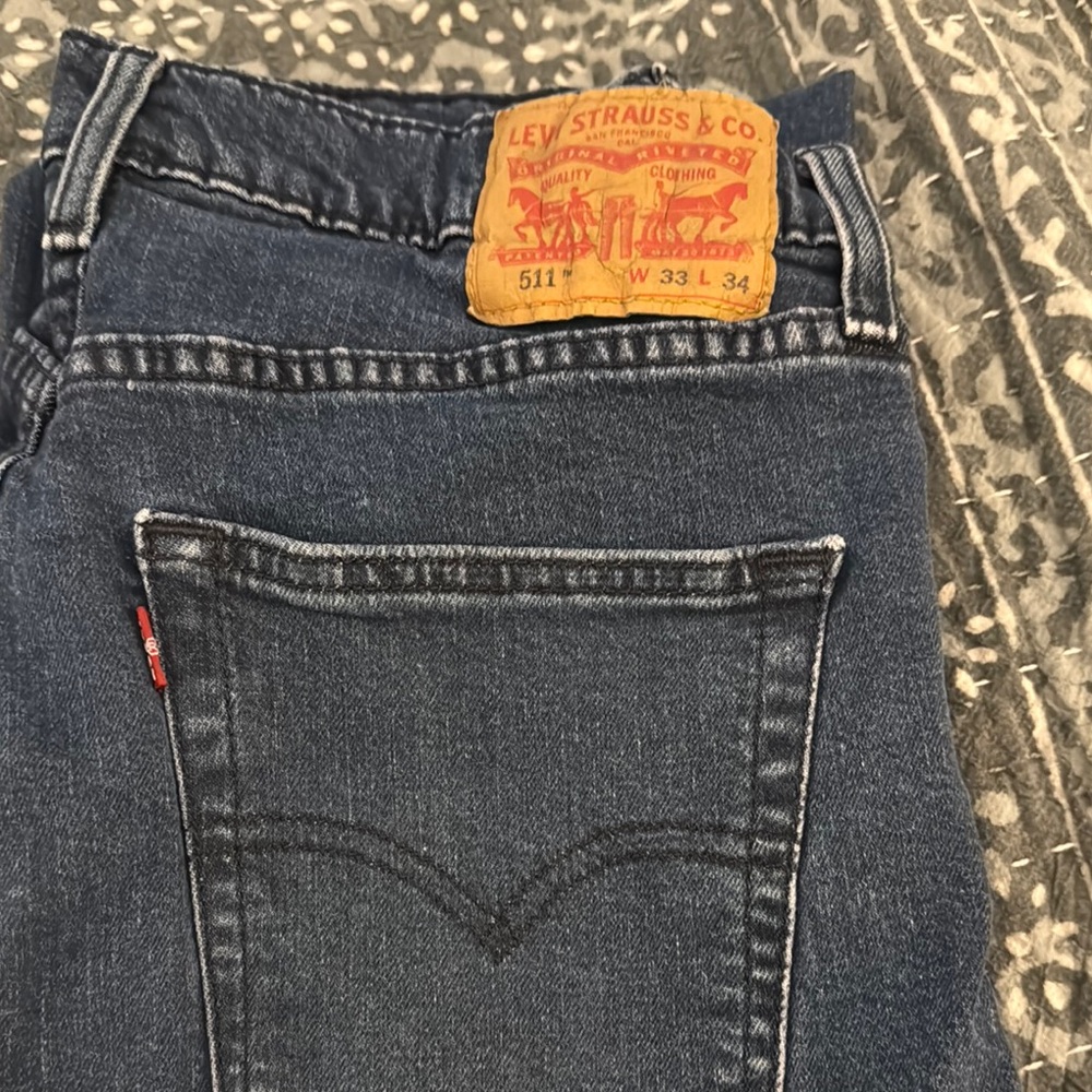 Levi's 511 men’s skinny jeans 33x34